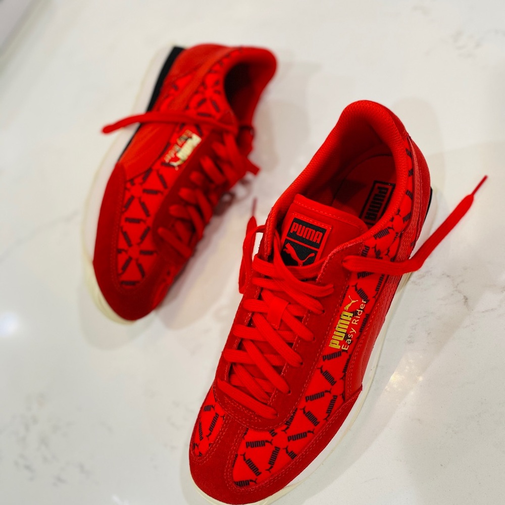 Puma Easy Easy Rider Lux (High Risk Red) US 10 - Picture 5 of 6